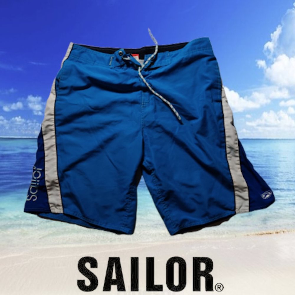 Men's Sailor Brand Swim Trunks - XL